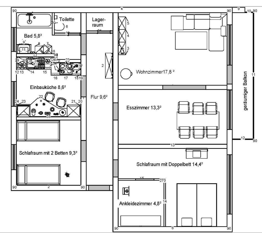 Ferienwohnung Friedenau Steinfurt Dış mekan fotoğraf